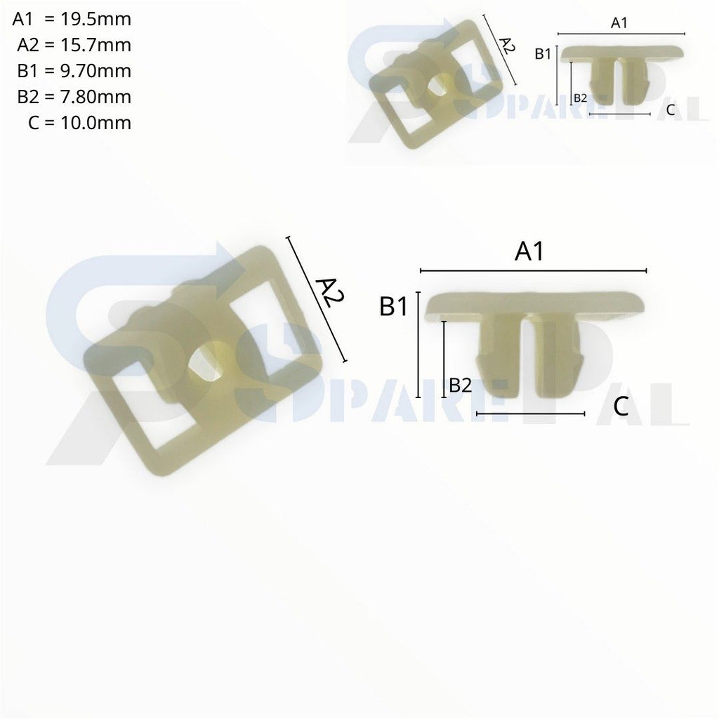 SPAREPAL FASTENER CLIP 快絲座卡扣 SPL-10815