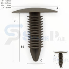 Load image into Gallery viewer, SPAREPAL FASTENER CLIP 樹形釘扣 SPL-11033