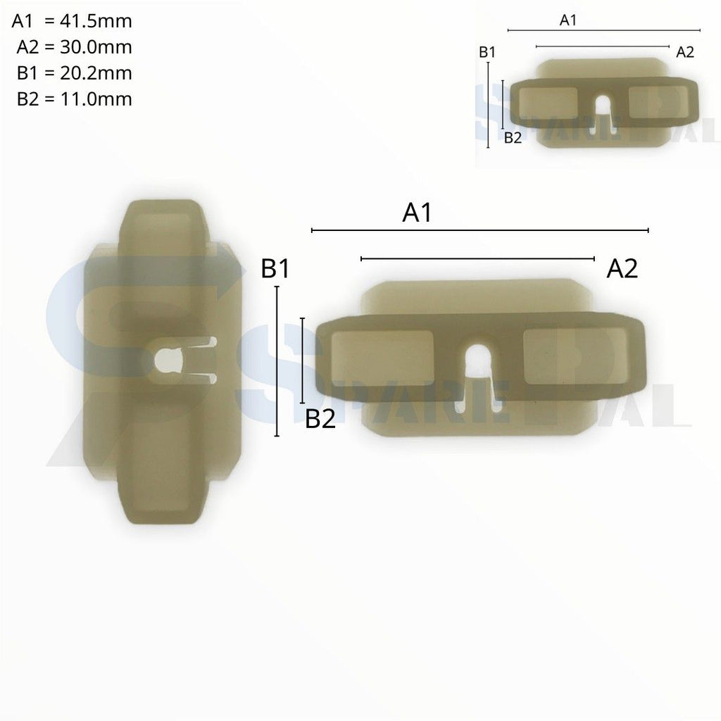 SPAREPAL FASTENER CLIP 玻璃夾卡扣 SPL-11188