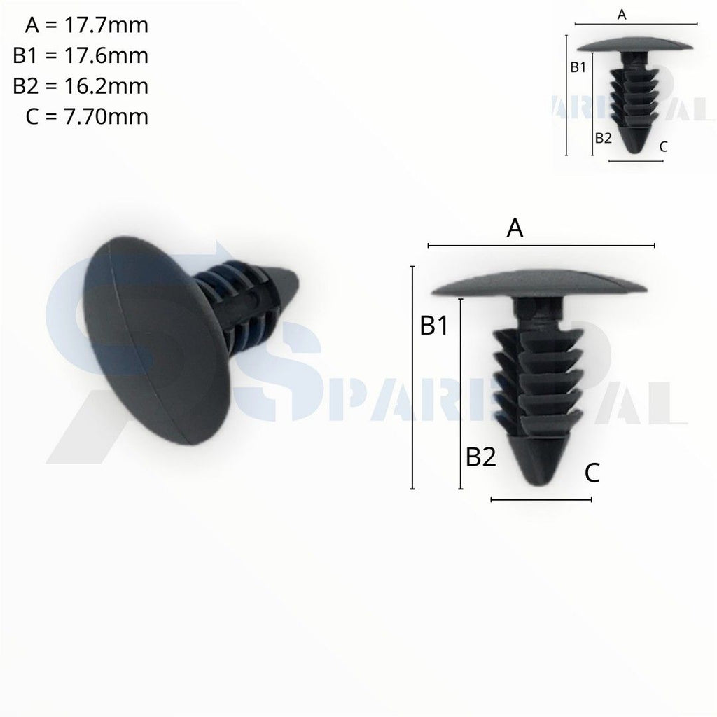 SPAREPAL FASTENER CLIP 樹形釘扣 SPL-10809