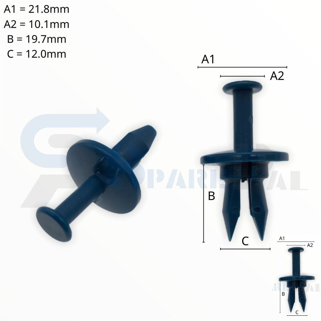 SPAREPAL FASTENER CLIP 推進式定位扣 SPL-10829