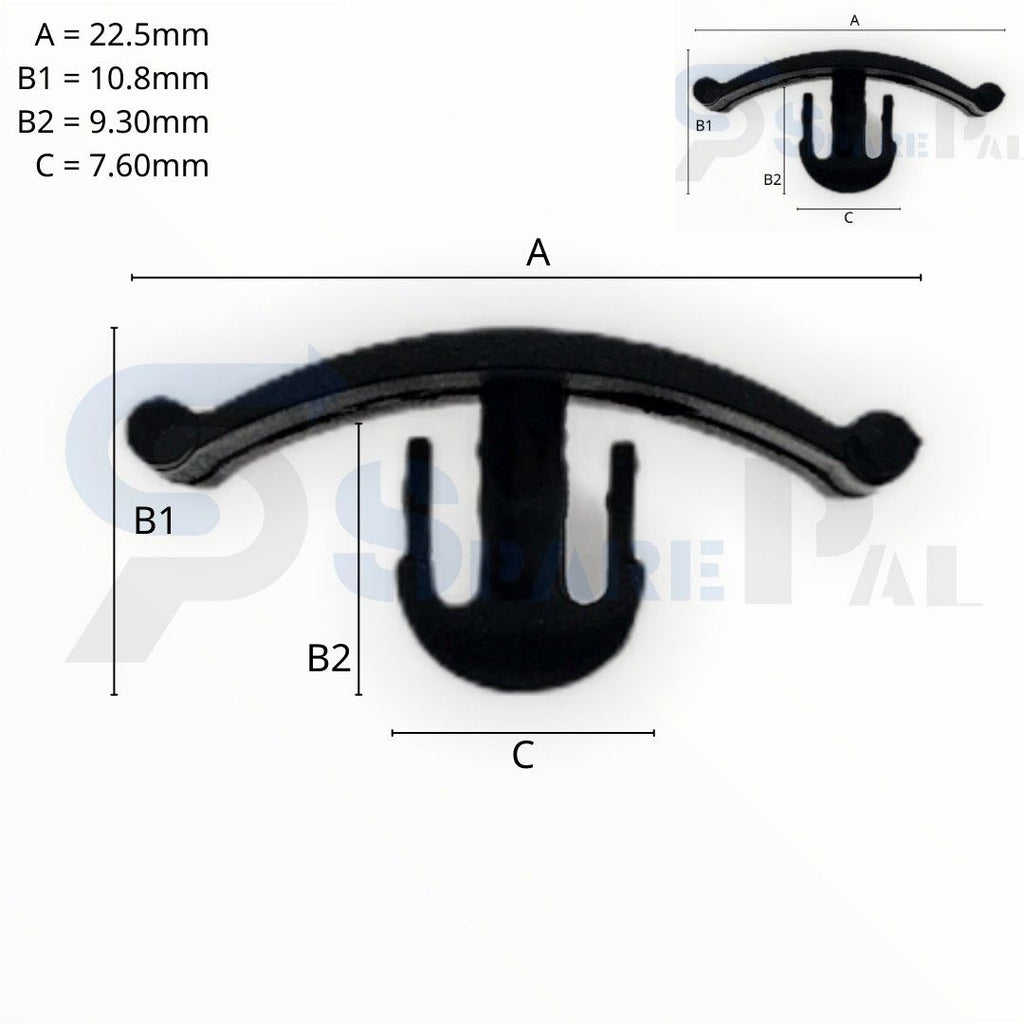 SPAREPAL FASTENER CLIP 密封式定位卡扣 SPL-11110