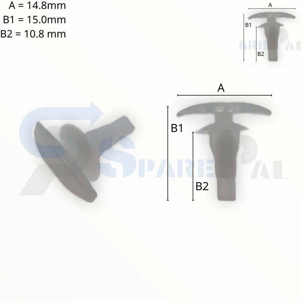 SPAREPAL FASTENER CLIP 密封式定位卡扣 SPL-10666