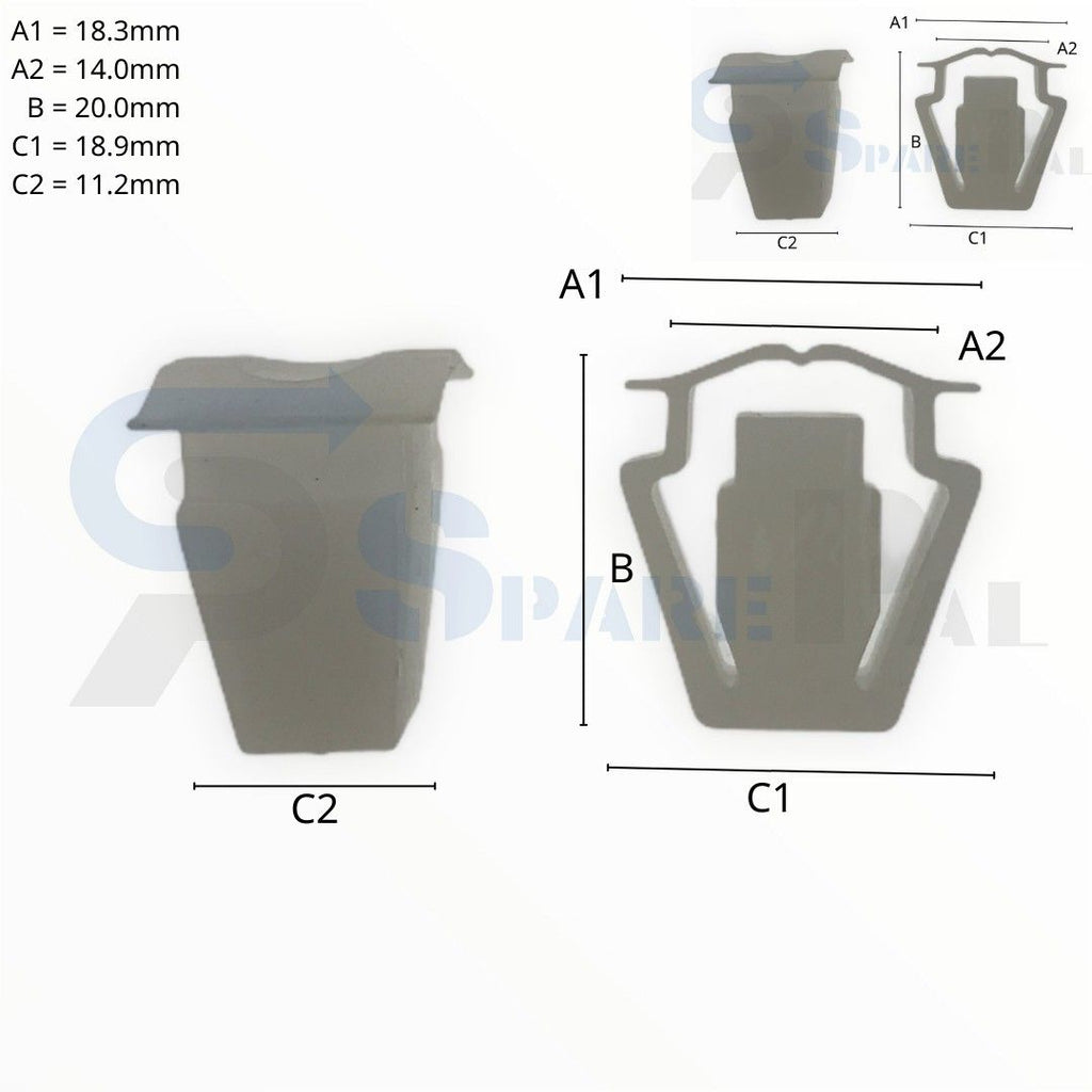 SPAREPAL FASTENER CLIP 什項卡扣 SPL-11621