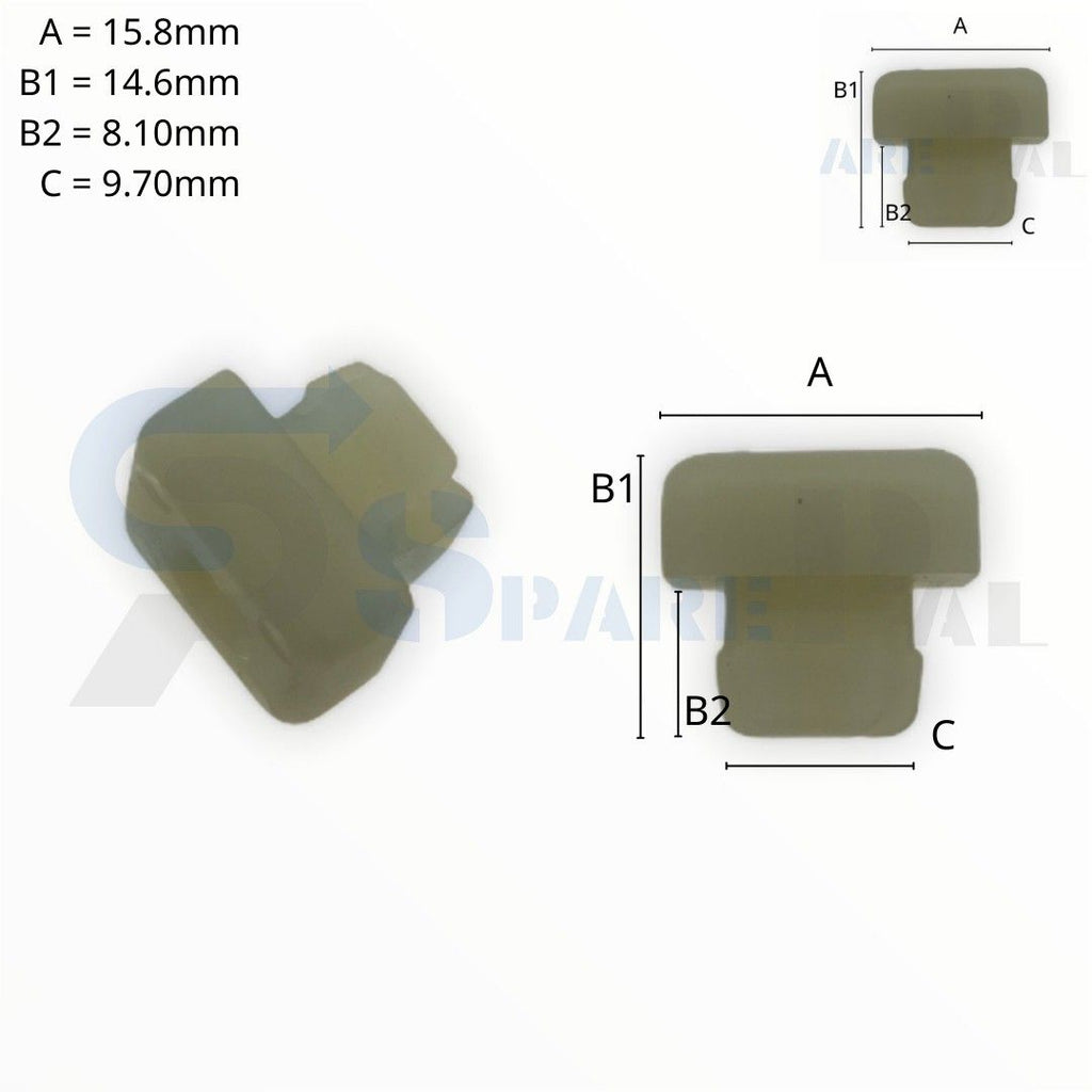 SPAREPAL FASTENER CLIP 快絲座卡扣 SPL-11014