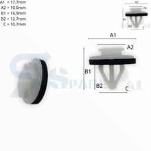 将图片加载到图库查看器，SPAREPAL FASTENER CLIP 護板扣 SPL-10360