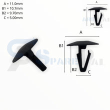 将图片加载到图库查看器，SPAREPAL FASTENER CLIP 密封式定位卡扣 SPL-11130