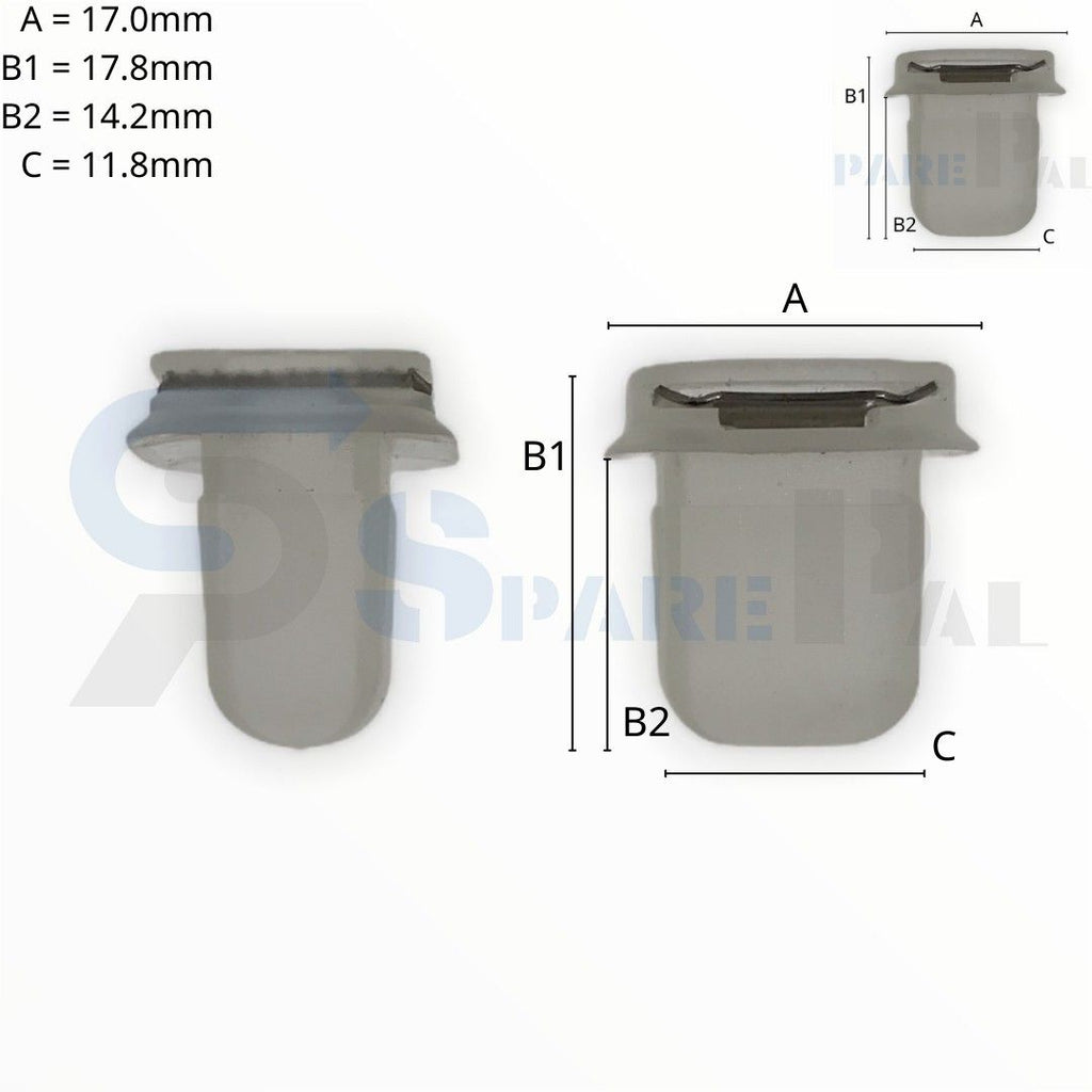 SPAREPAL FASTENER CLIP 導航儀釘扣 SPL-10317