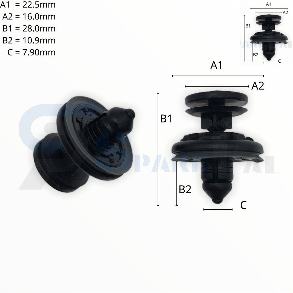 SPAREPAL FASTENER CLIP 護板扣 SPL-10149