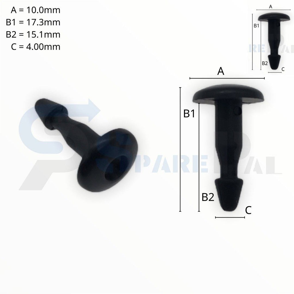 SPAREPAL FASTENER CLIP 長杆釘卡扣 SPL-10946