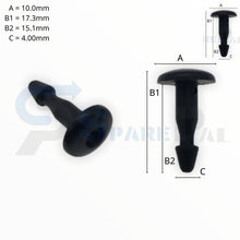 Load image into Gallery viewer, SPAREPAL FASTENER CLIP 長杆釘卡扣 SPL-10946