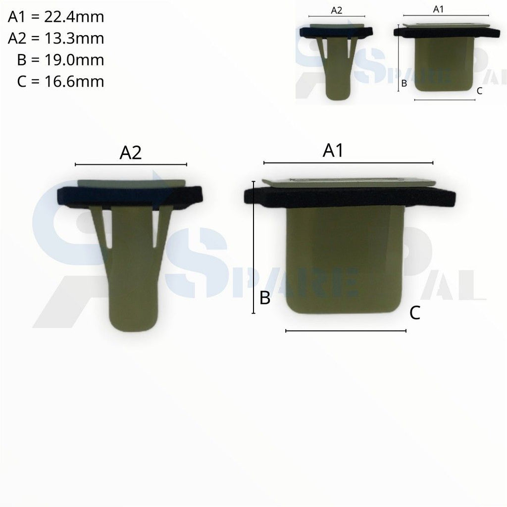 SPAREPAL FASTENER CLIP 快絲座卡扣 SPL-11442