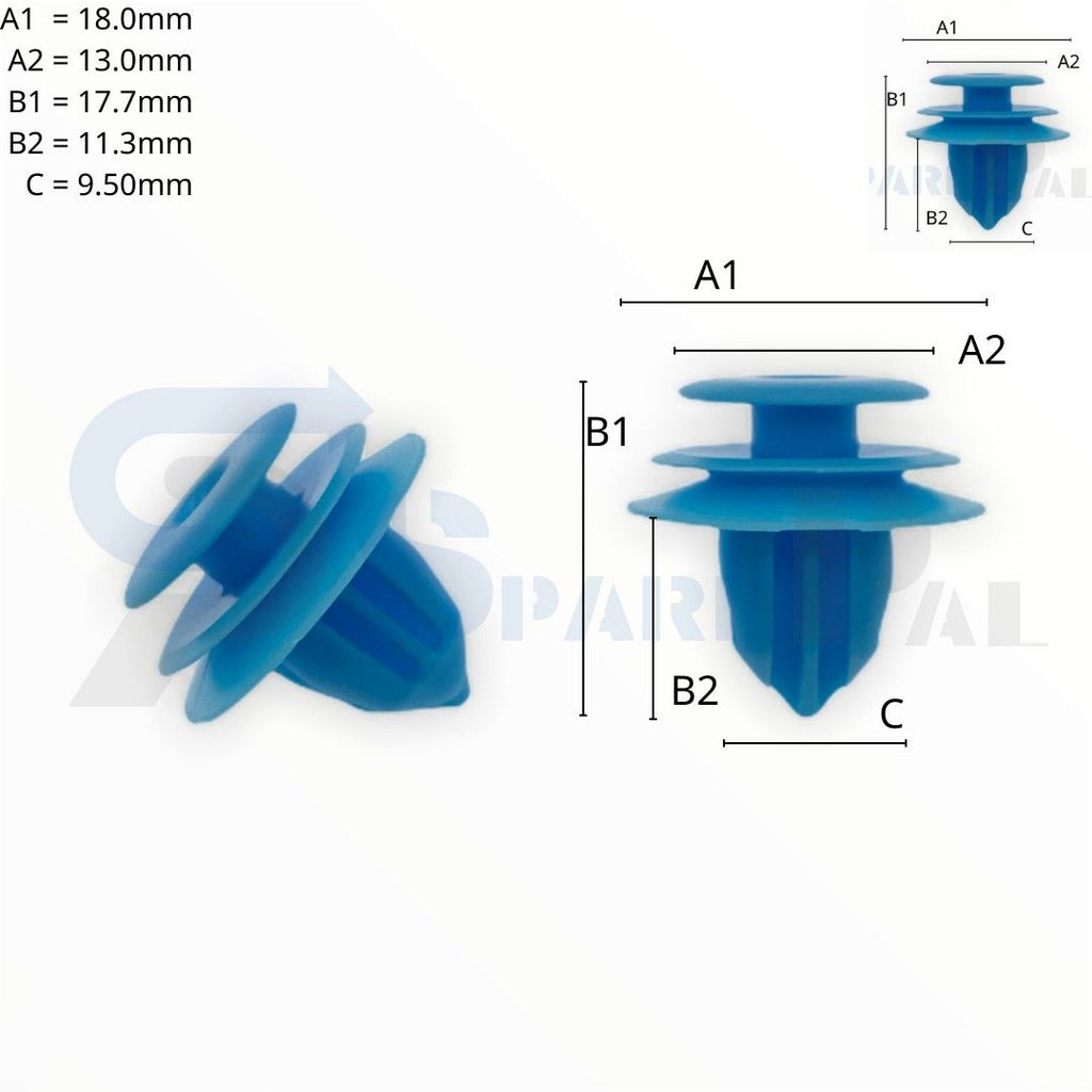 SPAREPAL FASTENER CLIP 護板扣 SPL-10673