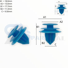 将图片加载到图库查看器，SPAREPAL FASTENER CLIP 護板扣 SPL-10673