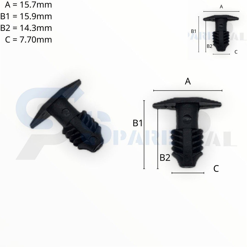 SPAREPAL FASTENER CLIP 樹形釘扣 SPL-10083