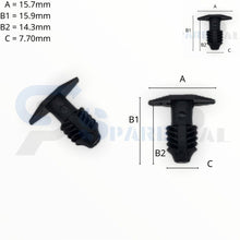 将图片加载到图库查看器，SPAREPAL FASTENER CLIP 樹形釘扣 SPL-10083