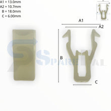 将图片加载到图库查看器，SPAREPAL FASTENER CLIP 導航儀卡扣 SPL-10212