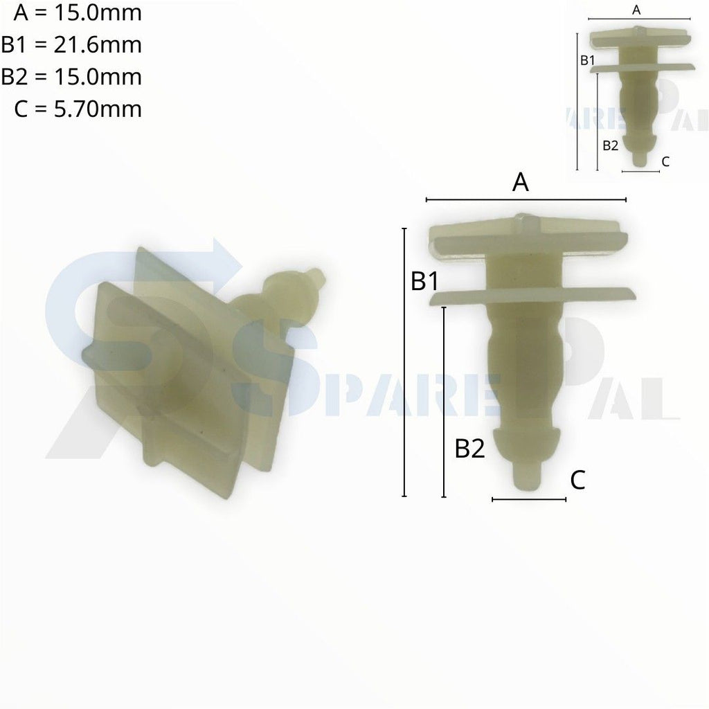 SPAREPAL FASTENER CLIP 長杆釘卡扣 SPL-10339