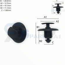 将图片加载到图库查看器，SPAREPAL FASTENER CLIP 推進式定位扣 SPL-10401