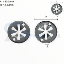 将图片加载到图库查看器，SPAREPAL FASTENER CLIP 金屬卡扣 SPL-00001