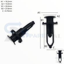 将图片加载到图库查看器，SPAREPAL FASTENER CLIP 推進式定位扣 SPL-10976