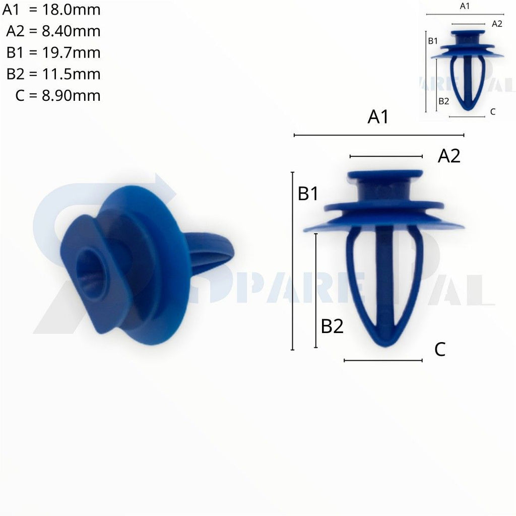 SPAREPAL FASTENER CLIP 護板扣 SPL-10199