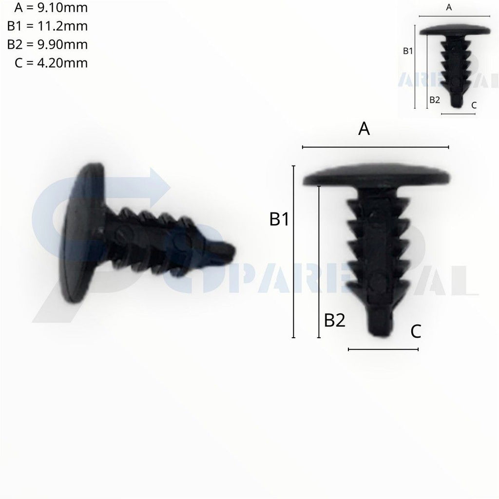 SPAREPAL FASTENER CLIP 樹形釘扣 SPL-10734