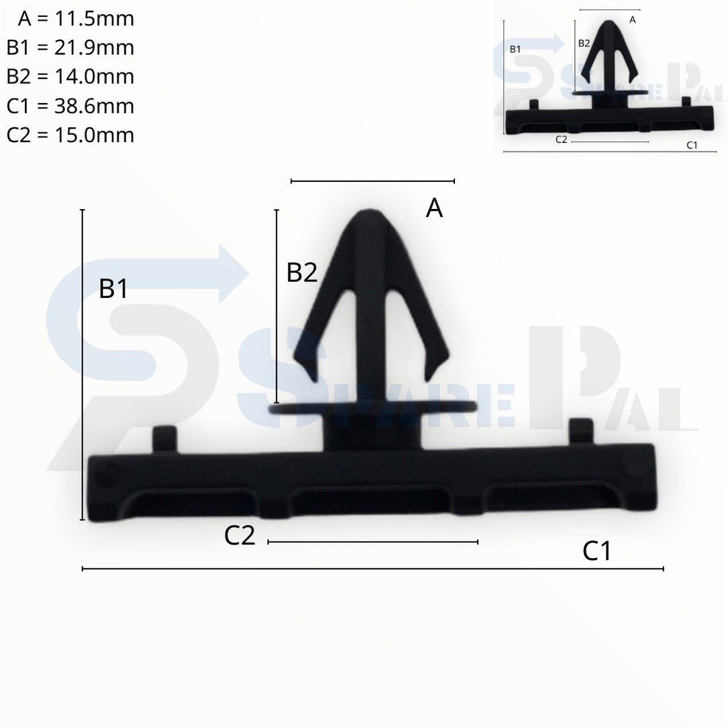 SPAREPAL FASTENER CLIP 護板扣 SPL-11047