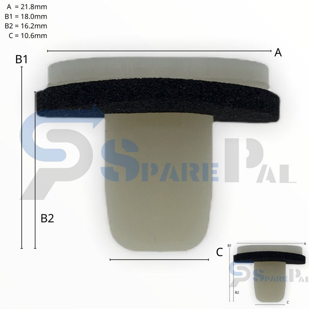 SPAREPAL FASTENER CLIP 快絲座卡扣 SPL-10397