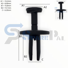 Load image into Gallery viewer, SPAREPAL FASTENER CLIP 推進式定位扣 SPL-10898