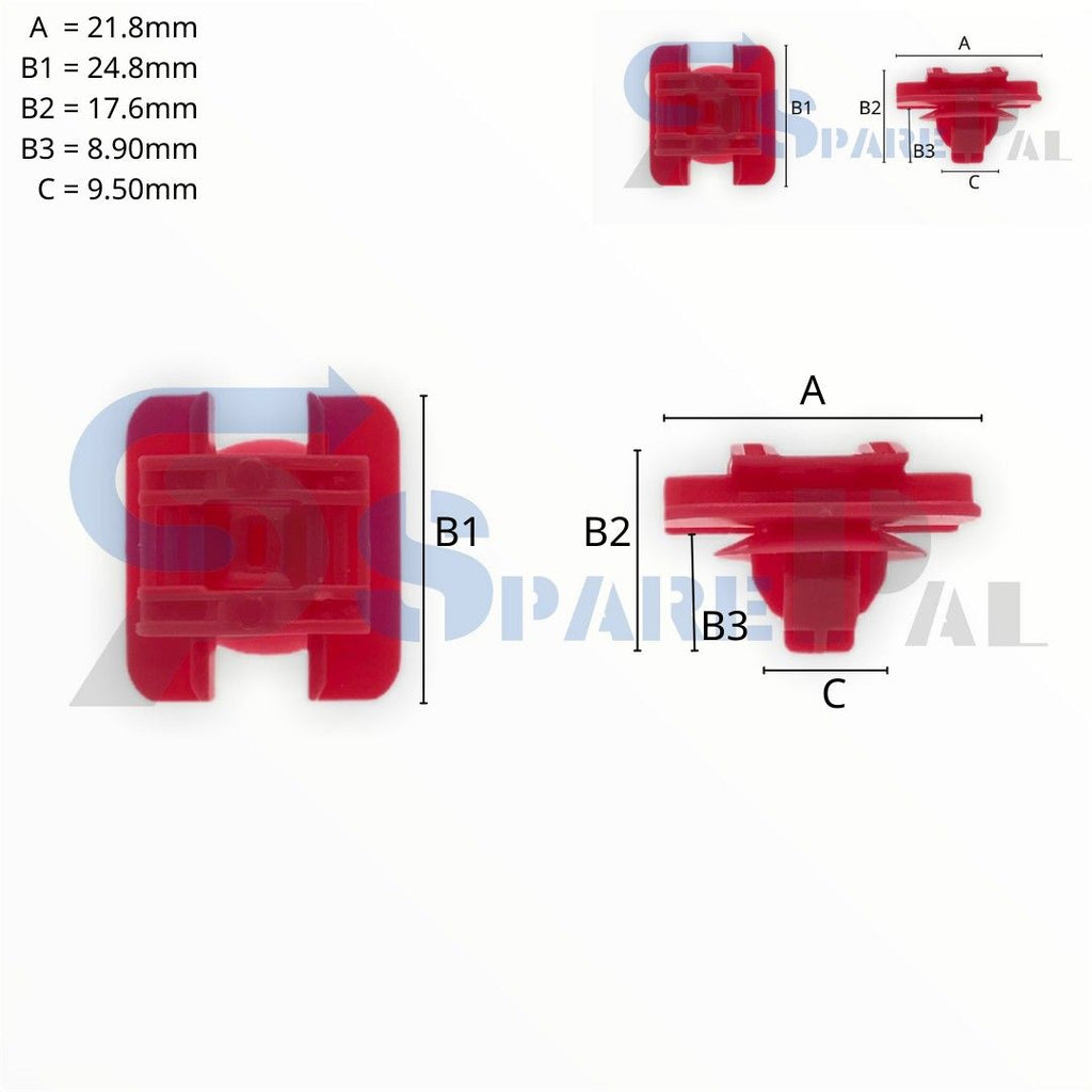 SPAREPAL FASTENER CLIP 護板扣 SPL-10163