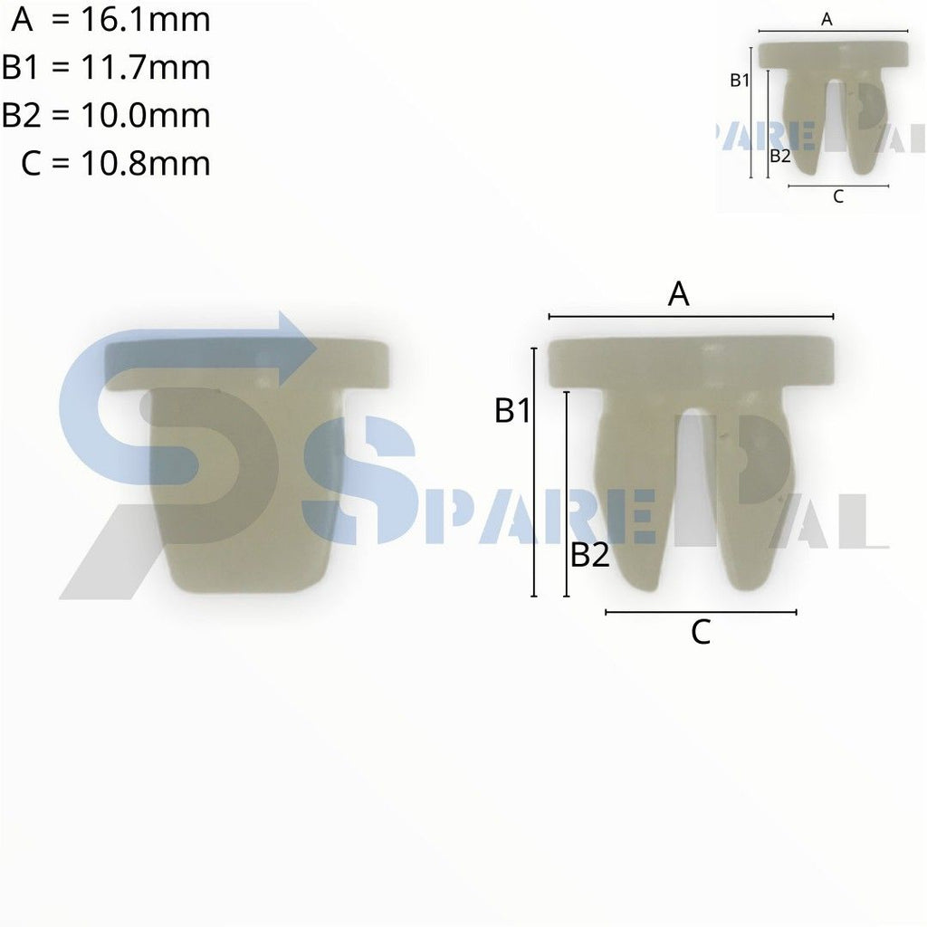 SPAREPAL FASTENER CLIP 快絲座卡扣 SPL-10007