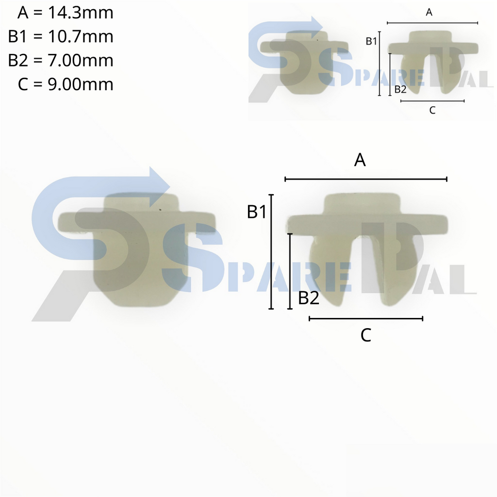 SparePal Fastener & Clip SPL-10008