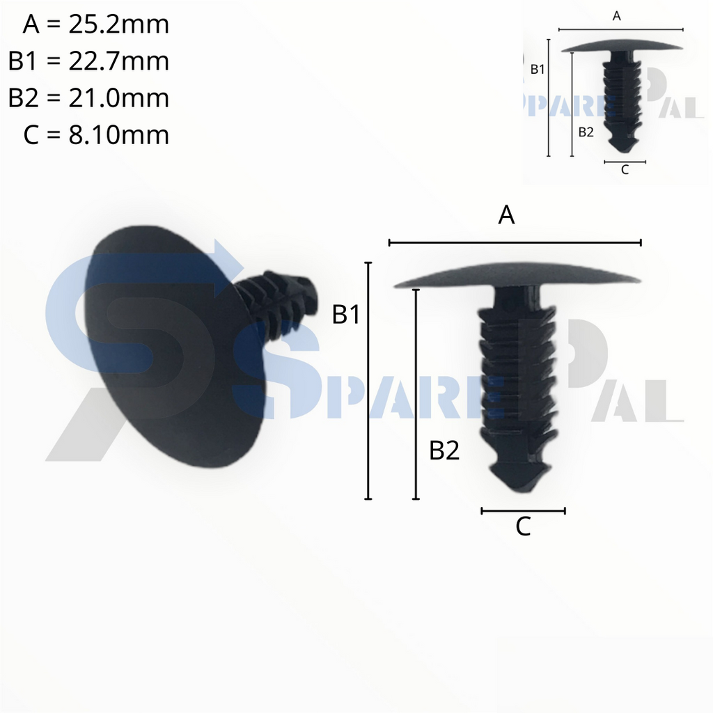 SparePal  Fastener & Clip SPL-10010