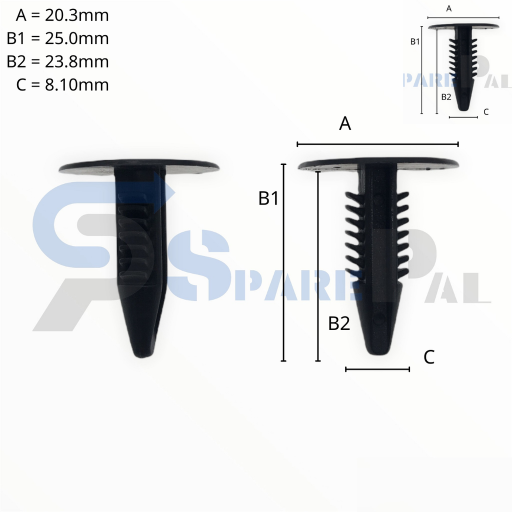 SparePal  Fastener & Clip SPL-10011