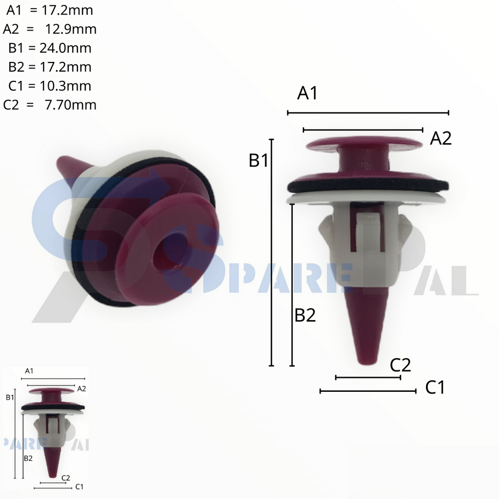 SparePal  Fastener & Clip SPL-10013