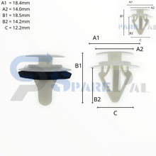 Load image into Gallery viewer, SparePal  Fastener &amp; Clip SPL-10014