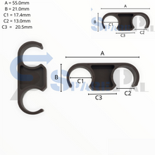 将图片加载到图库查看器，SparePal  Fastener &amp; Clip SPL-10016