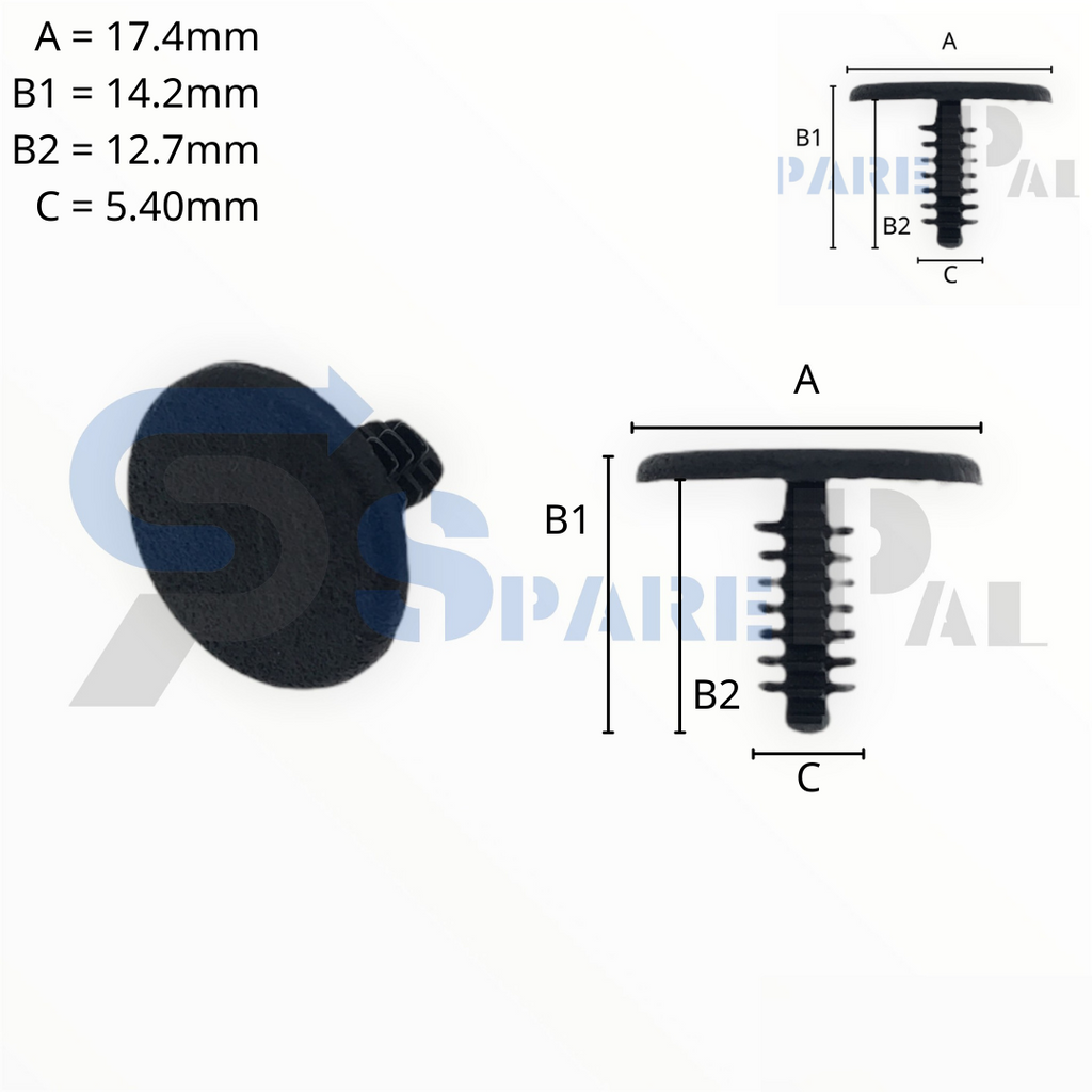 SparePal  Fastener & Clip SPL-10017