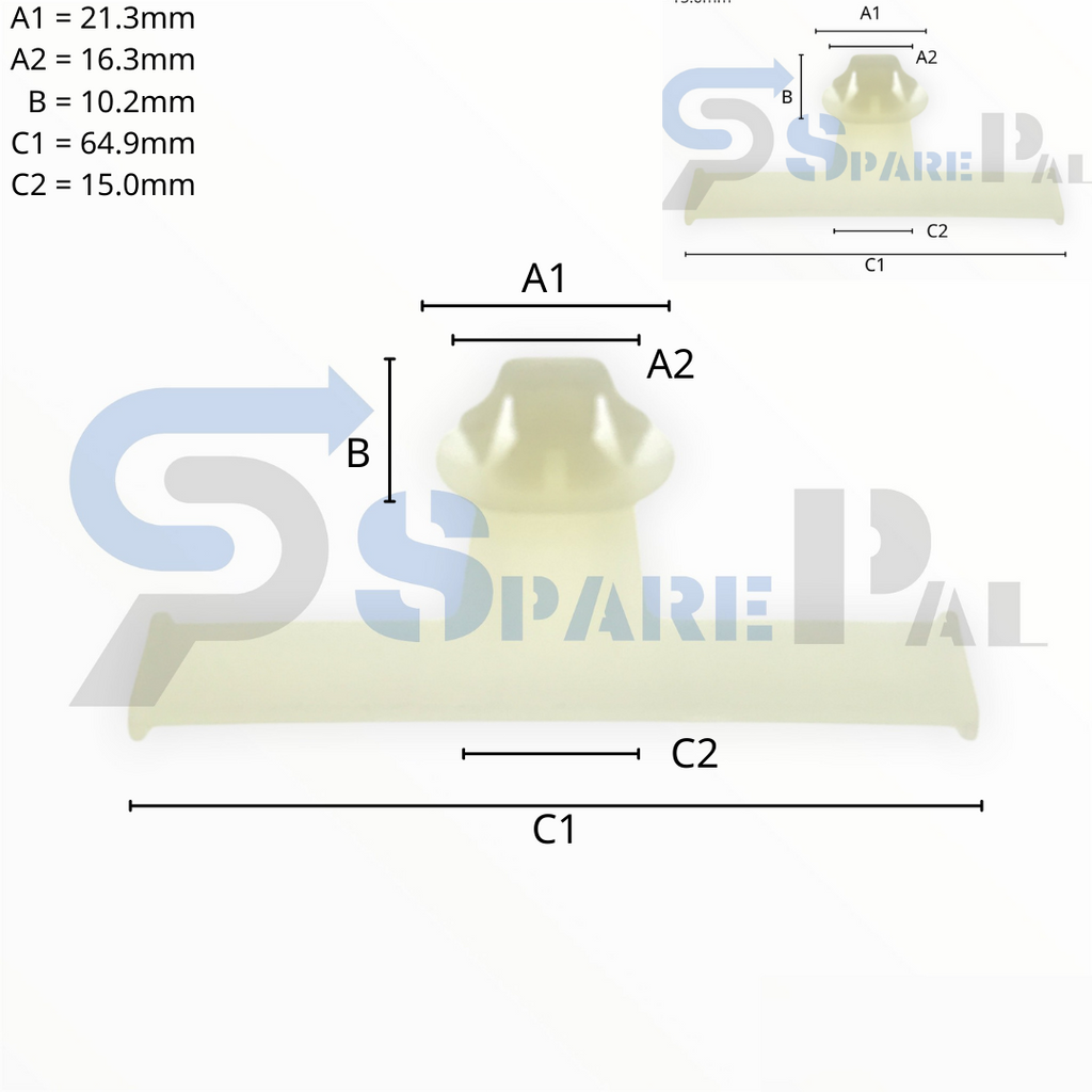 SparePal  Fastener & Clip SPL-10021