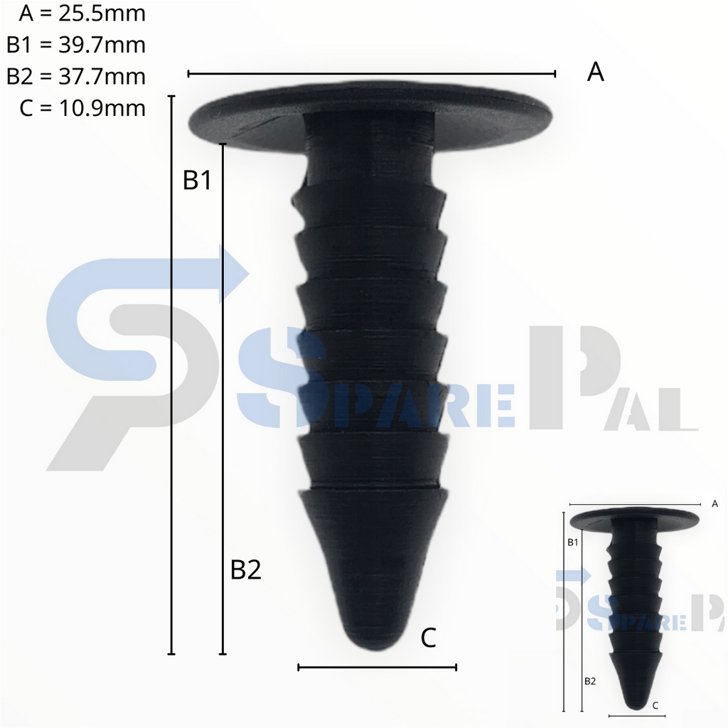 SparePal  Fastener & Clip SPL-10022