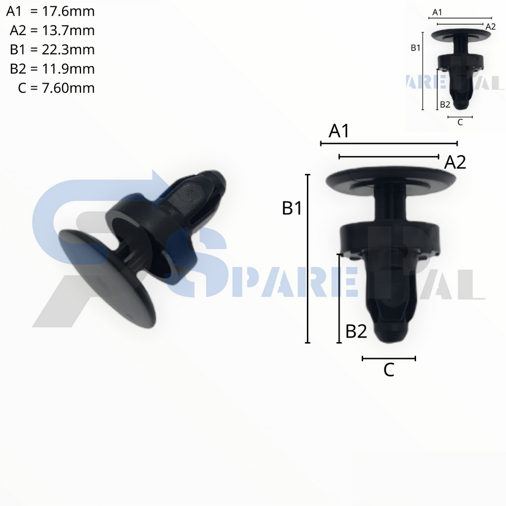 SparePal  Fastener & Clip SPL-10025