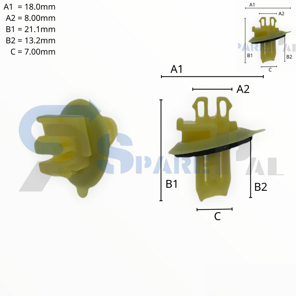 SparePal  Fastener & Clip SPL-10027