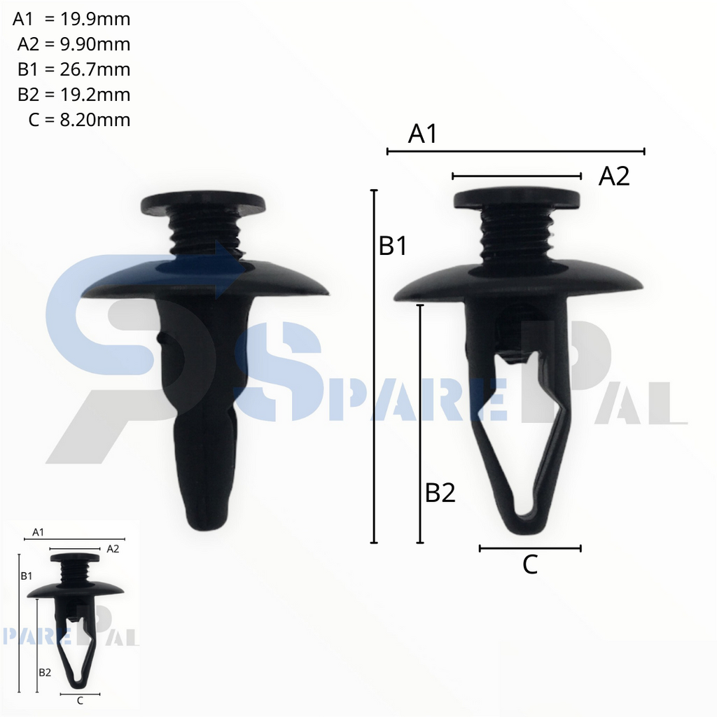 SparePal  Fastener & Clip SPL-10029