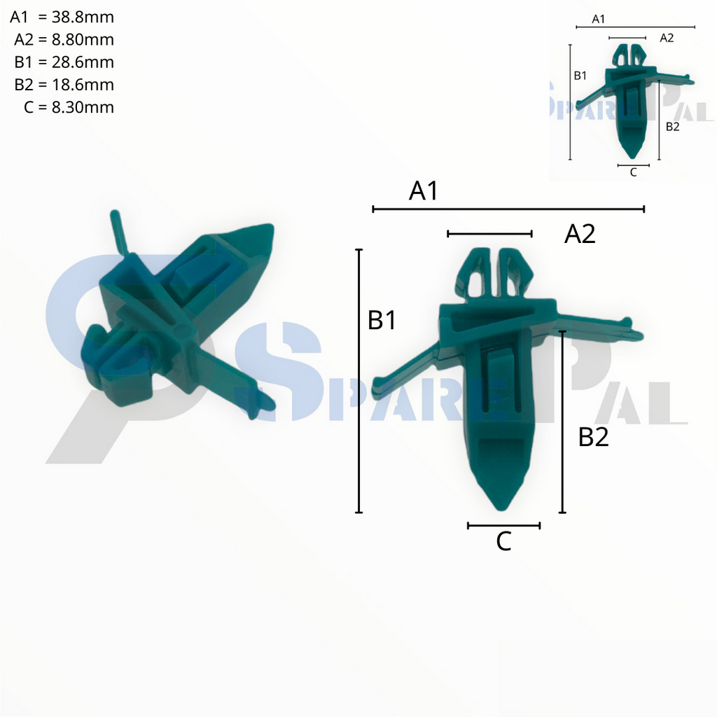 SparePal  Fastener & Clip SPL-10030