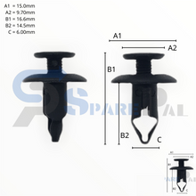 将图片加载到图库查看器，SparePal  Fastener &amp; Clip SPL-10038