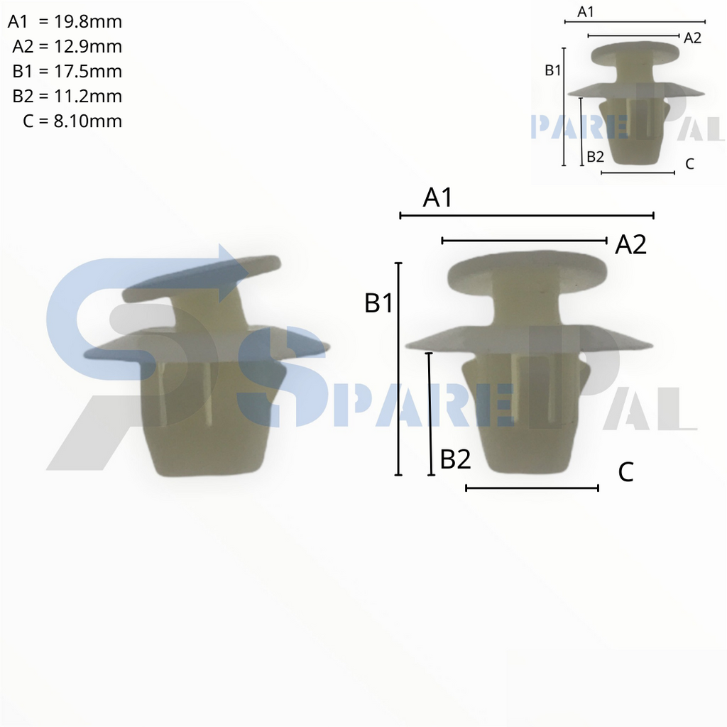 SparePal  Fastener & Clip SPL-10041