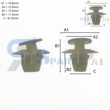 将图片加载到图库查看器，SparePal  Fastener &amp; Clip SPL-10041