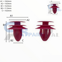 将图片加载到图库查看器，SparePal  Fastener &amp; Clip SPL-10043