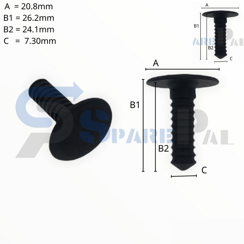 SparePal  Fastener & Clip SPL-10046